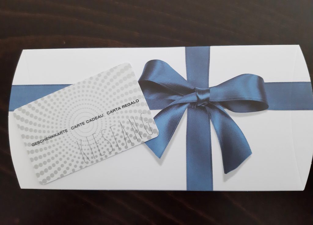 geschenkkarte restaurant kiesfang